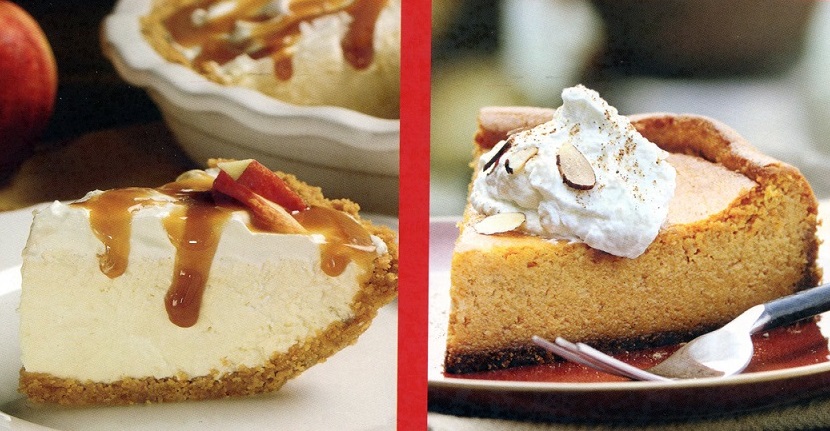 #2811 Caramel Apple Cheesecake Mix and Pumpkin Pie Cheesecake Mix Duo 