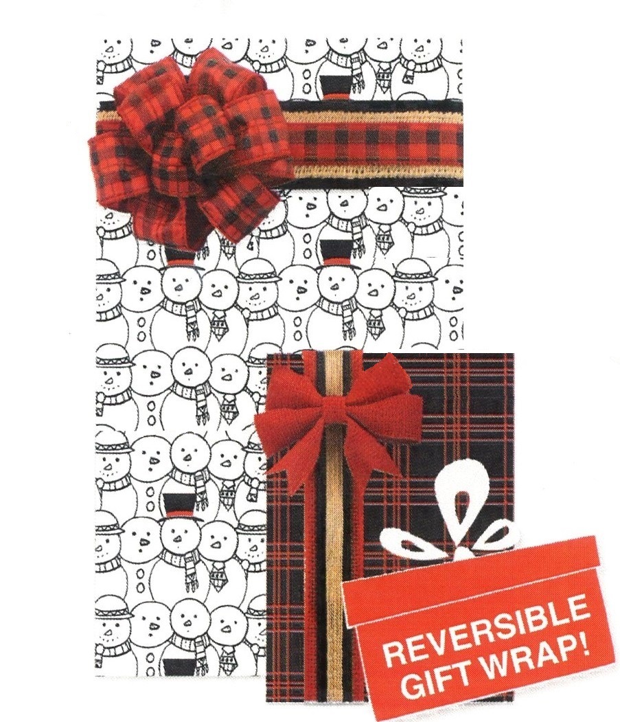 #2221 Snow Buddies Reversible Double Roll