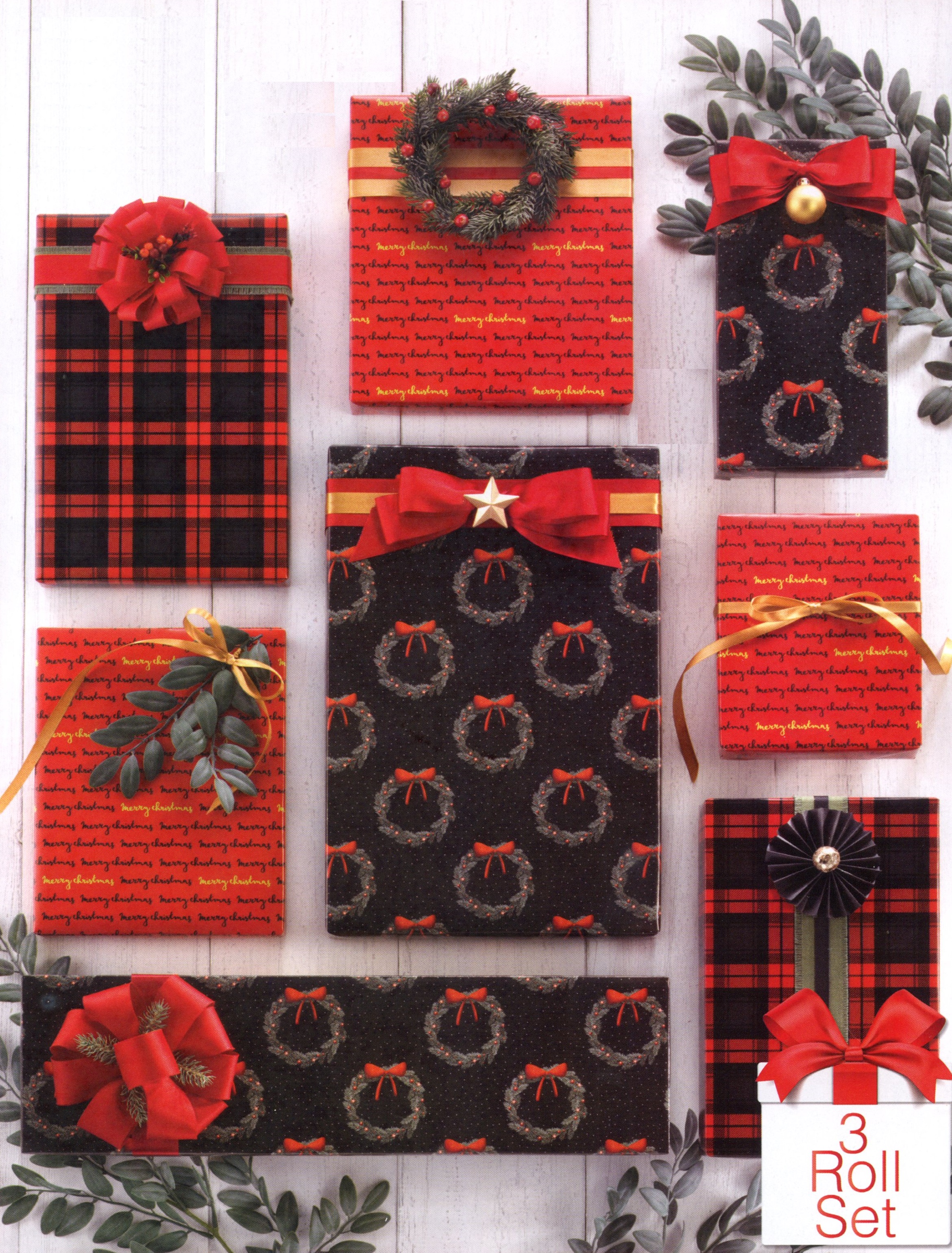 #2631 Yuletide Elegance Gift Wrap Triple Roll 