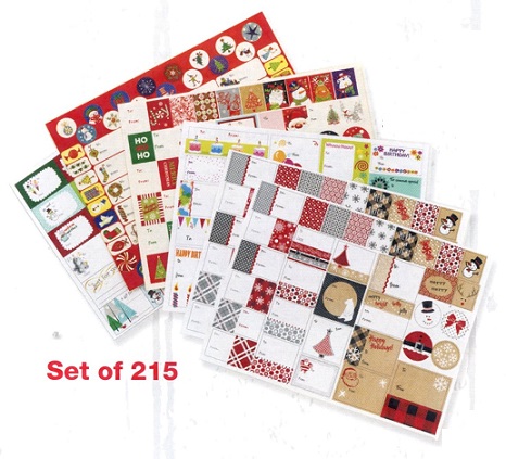 #3086 215 Stickers & Tag Sheets 