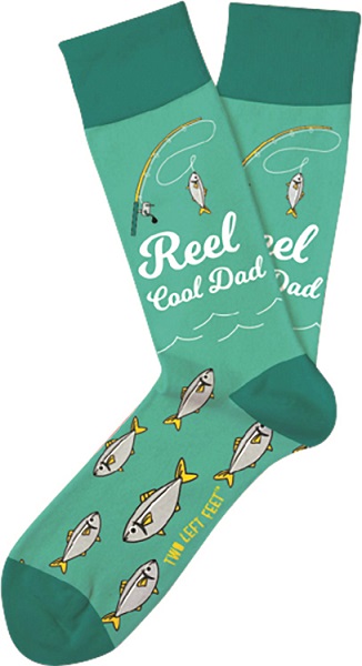 #313B Reel Cool Dad Large Socks