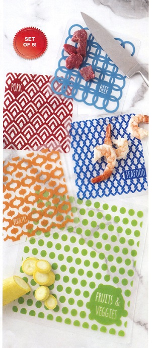 #3445 Cutting Mats Set of 5