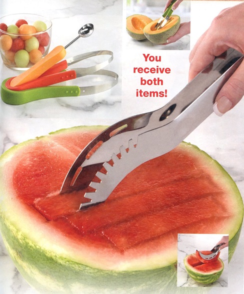 #3447 Melon Baller & Fruit Scoop  & Watermelon Slicer