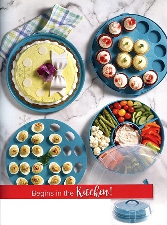 #3511 Party Traveler-Multi Use Server/Cake Platter