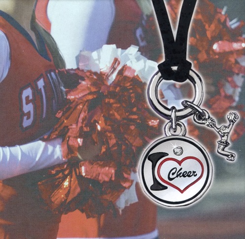 #3574 Girls Cheer Sports Necklace