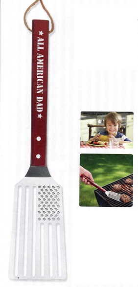 #3598 BBQ Flag Spatula Tool 