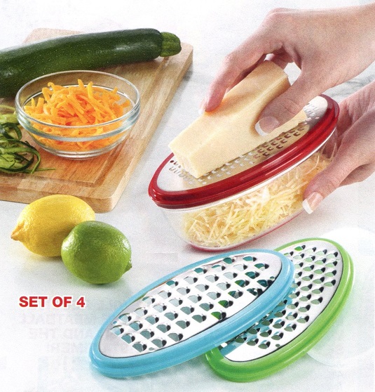 #3633 3 In 1 Grater and Store Container