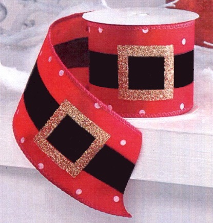 #3558 Santa Belt Ribbon