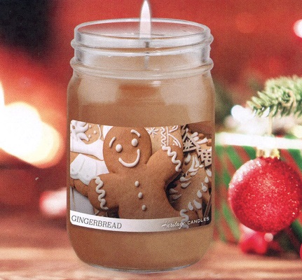 #6319 Gingerbread 12oz Jar Candle