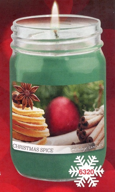 Christmas Spice 12oz Jar Candle