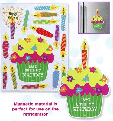 #7066 Magnetic Birthday Countdown