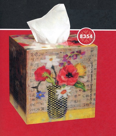 #8354 Feng Shui Tissue Box Cover 