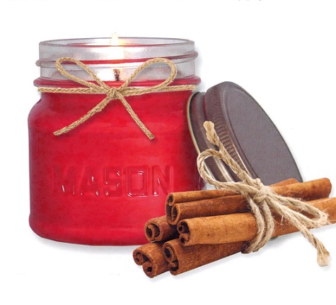 #9300 Cinnamon Sticks Mason Jar Candle  8 oz. 