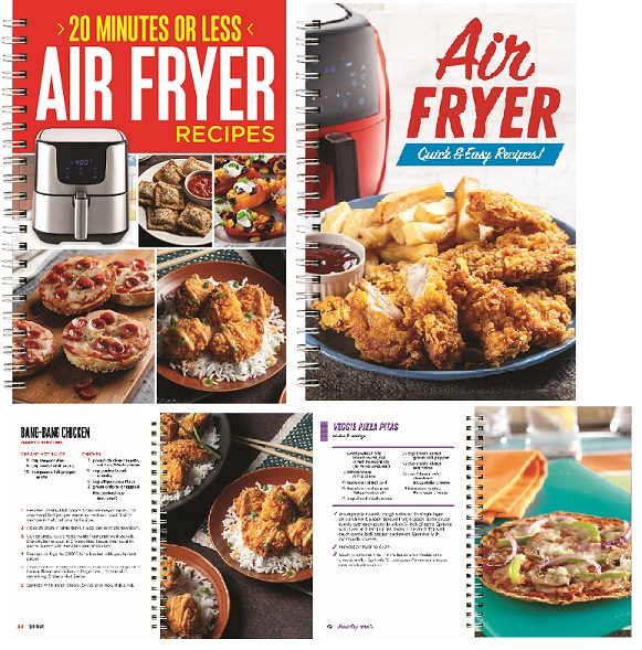 #2646 Easy Air Fryer Recipes Set of 2