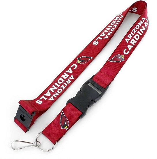 1005 Arizona Cardinals Lanyard with Key Strap