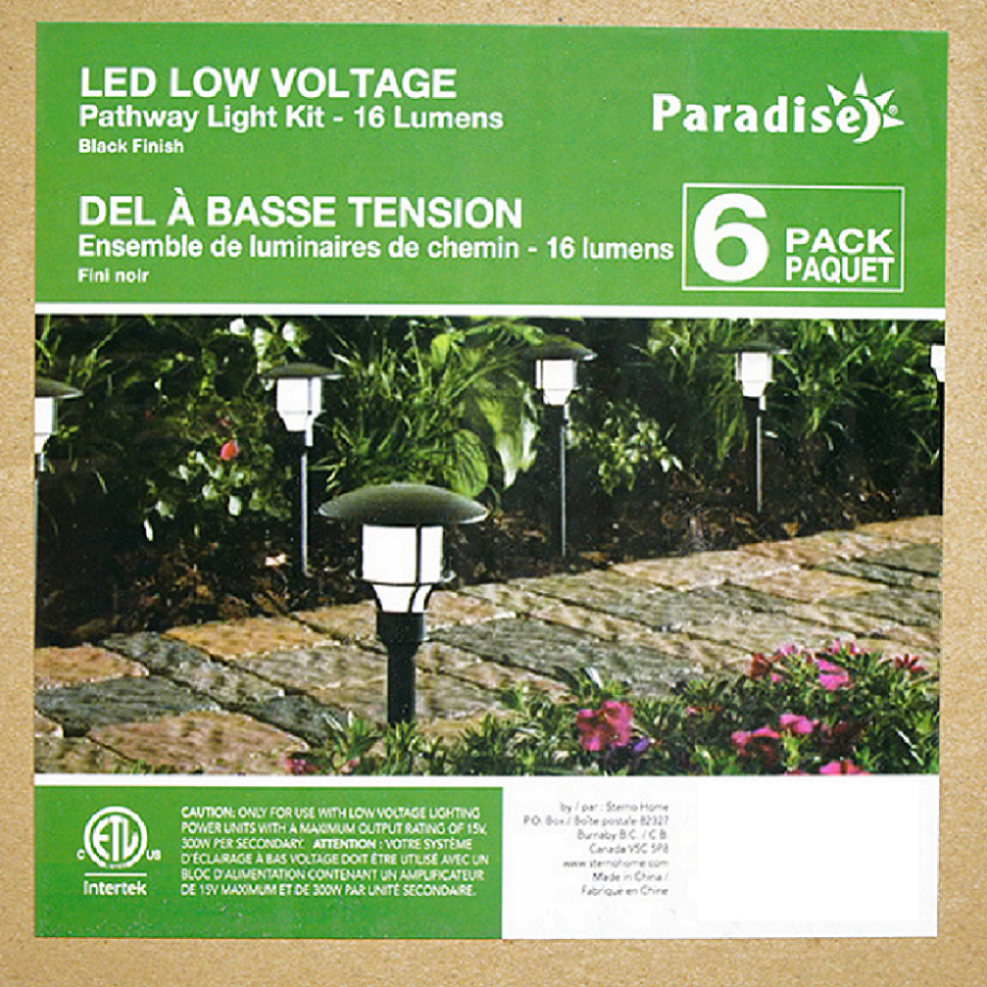 #6765 6 Pack LED Path Light Kit (Plug In)